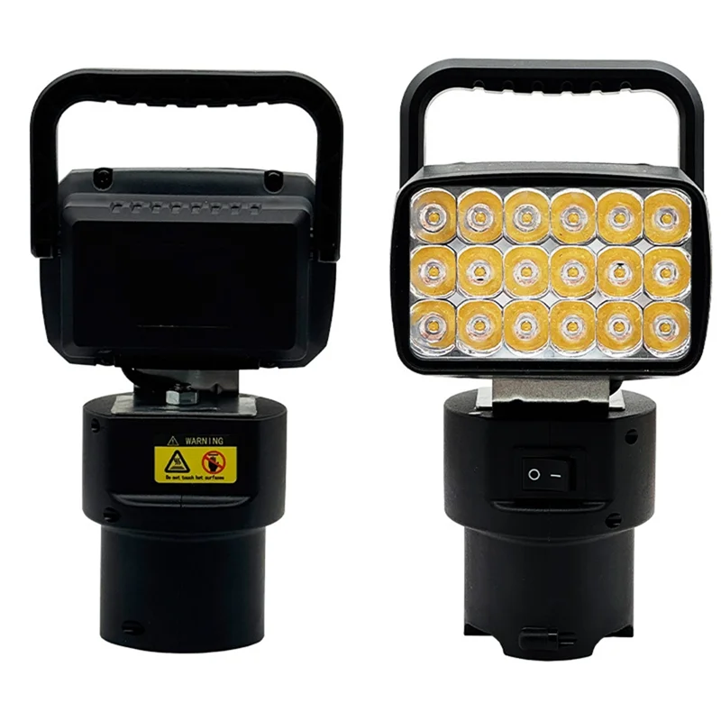 BYBS-18 Perline LED Lampada da lavoro Faretto Lampada portatile per Lomvum Deyun Zhipu Fuge 12V BL1013B Batteria al litio