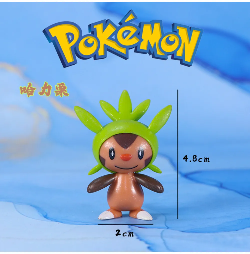 WCT Genuine Bulk Generation 6 Starters: Froakie, Chespin, Fennekin Action Figure Pokemon Model Collectible Toy view 4