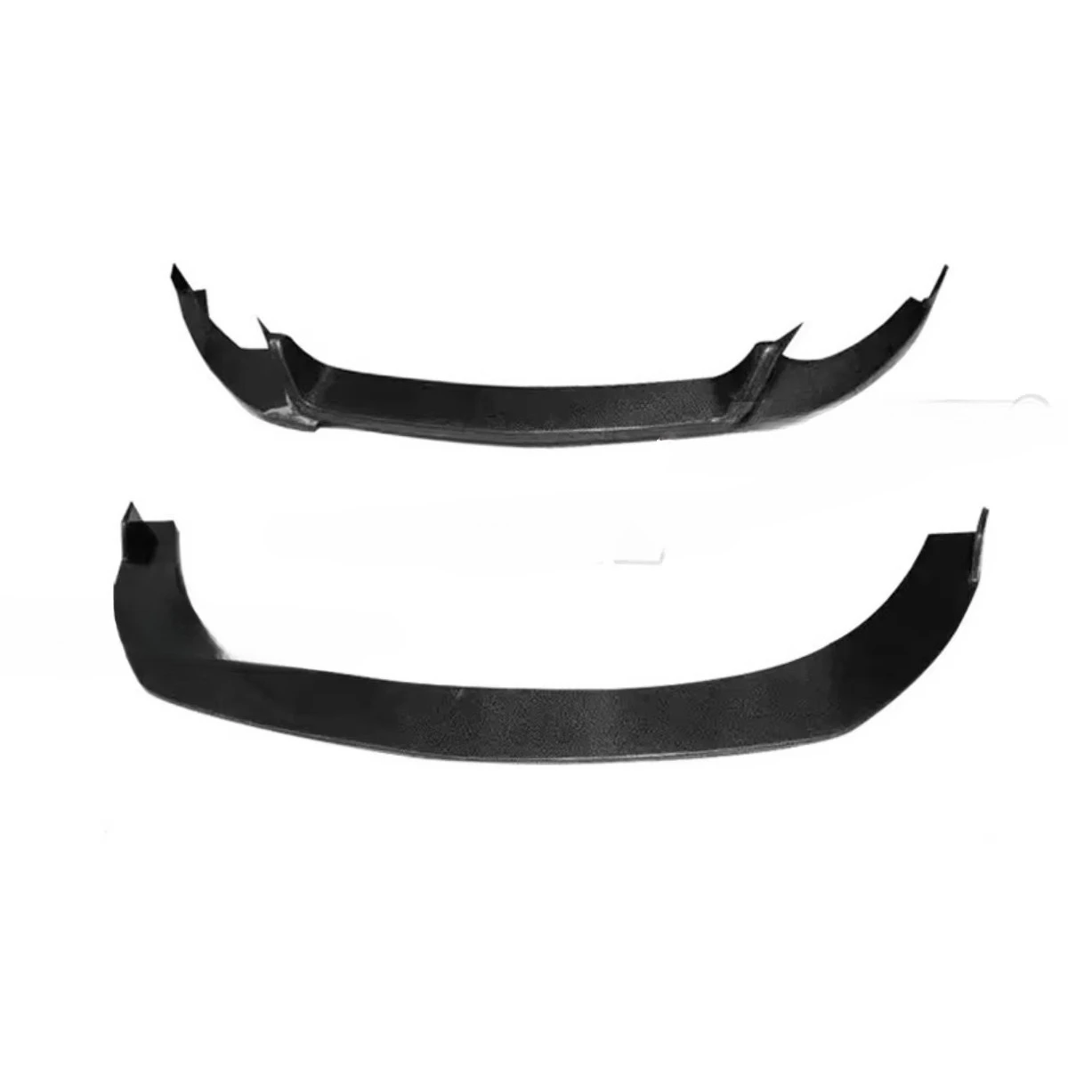 

Real Carbon Fiber Car Front Bumper Spoiler Splitter Deflector Guards For Ford Mustang 2015-2022 Body Kit Car Accessories