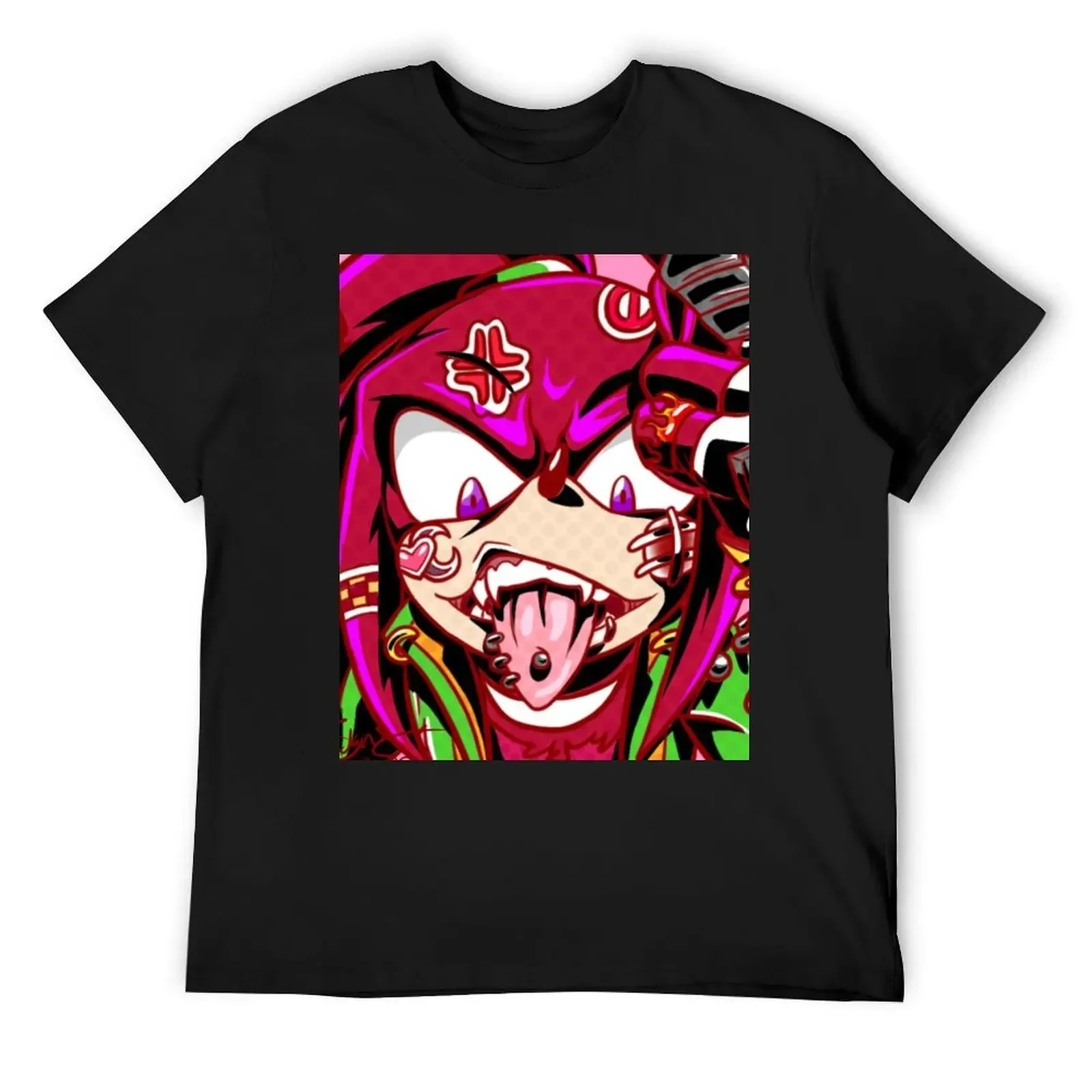 Knuckles T-Shirt customizeds valentines clothes T-shirts man mens graphic t-shirts big and tall