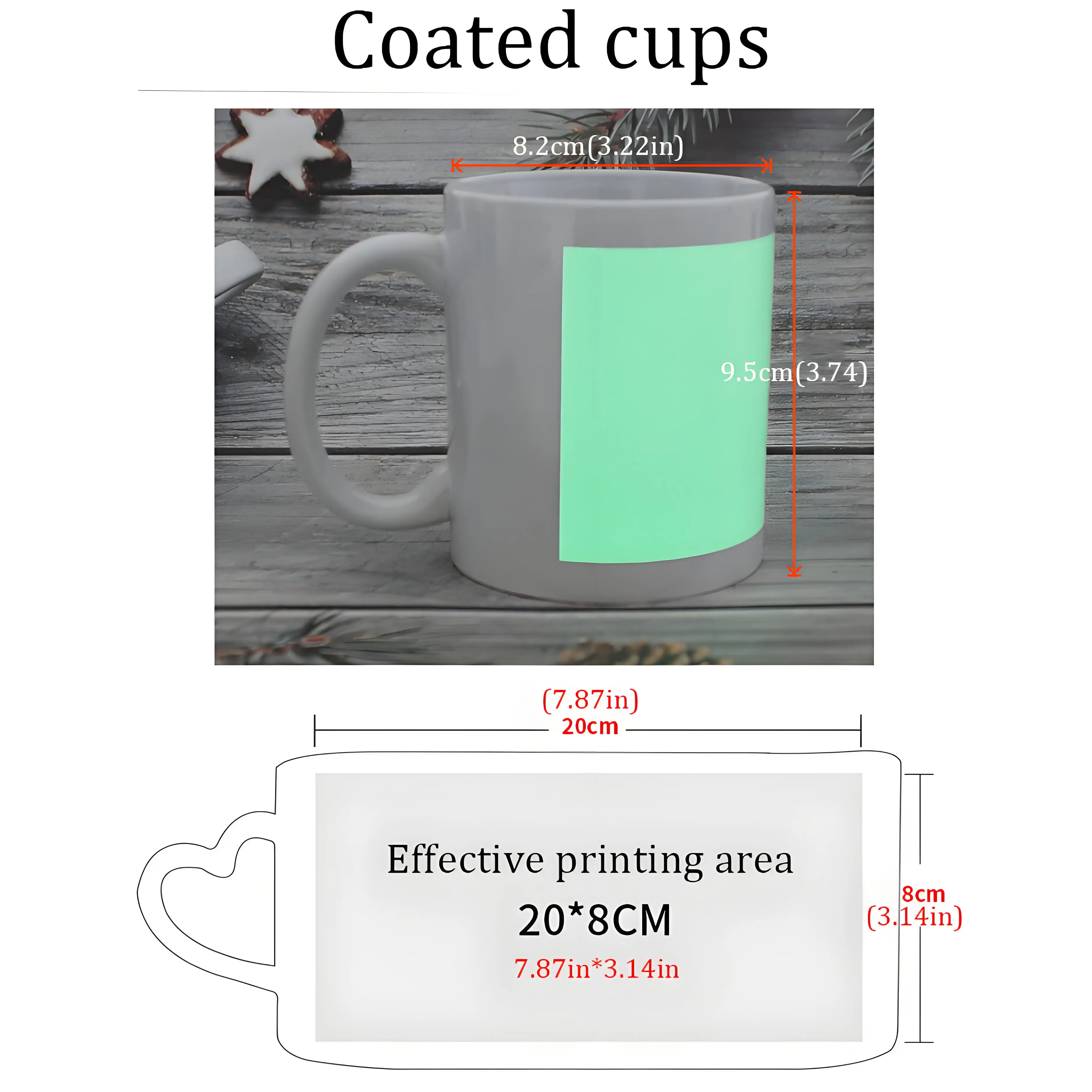 كوب قهوة مضيء مخصص مع تصميم صور شخصي، أدوات طعام للمطبخ قابلة لإعادة الاستخدام، هدية عيد الميلاد للأصدقاء والعائلة