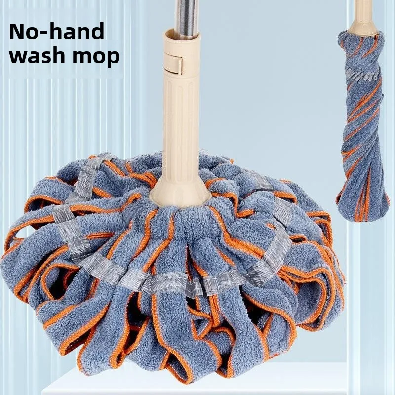 

Auatic Spin Mop Exble Handle Wet And Dry Dual Use Lazy Person No Hand Wa Mop Bule Cloth Mop Buet Home Cleaning ...