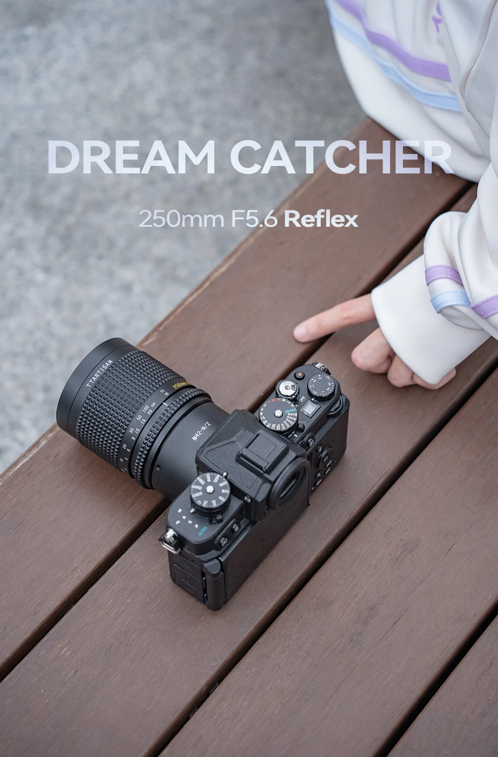 TTArtisan 250mm F5.6 Vollformat-Reflexobjektiv mit Donut-Bokeh, manuelles Teleobjektiv mit MF-Funktion für M42-Mount, kompatibel mit Sony E, Nikon Z, Canon R, EF L – Detail 14