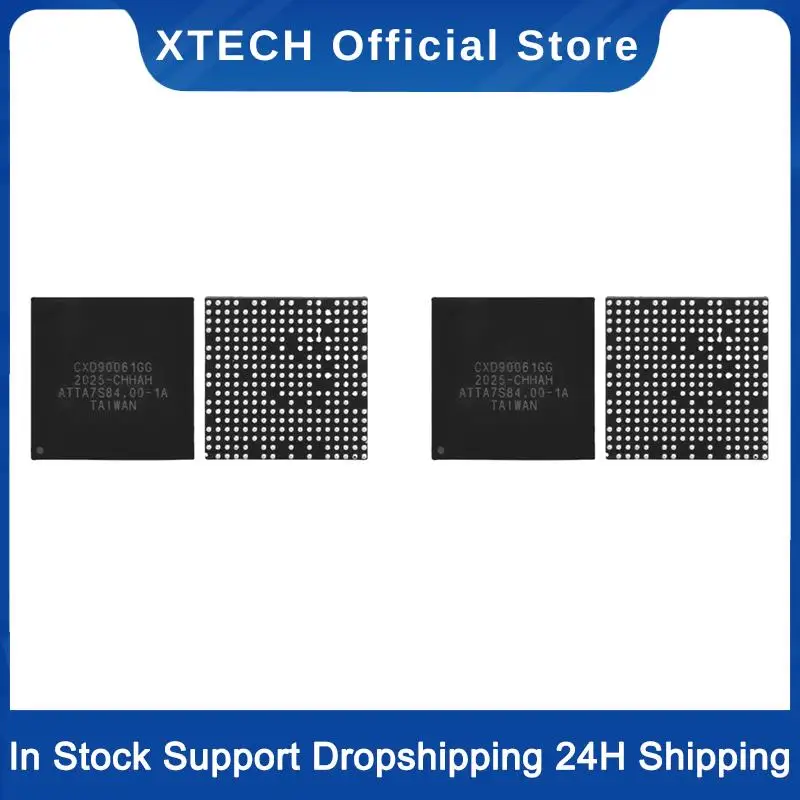 

XTECH 2X CXD90061GG чип для материнской платы PS5 CXD90061GG для PS5 Southbridge чип HD чип