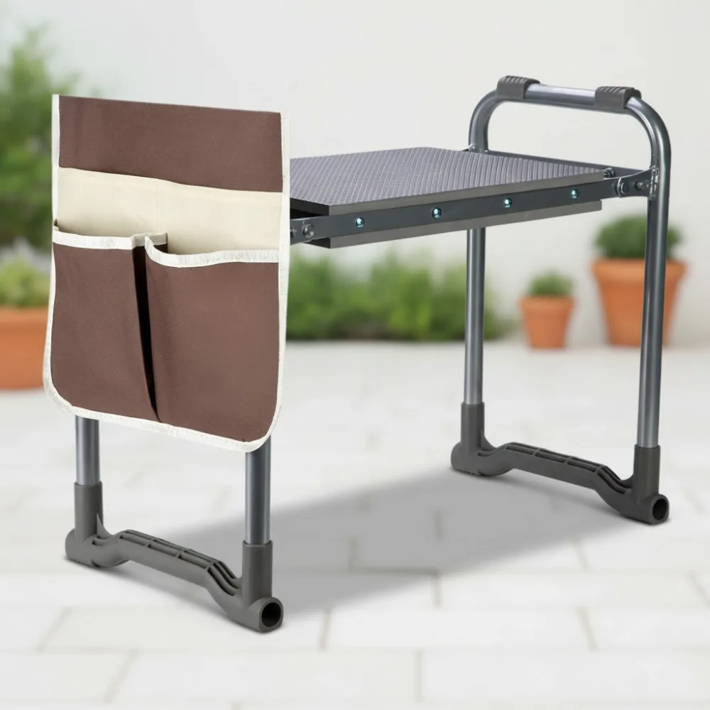 

Foldable Garden Kneeler Stool with EVA Pad - Portable Gardening Seat for Seniors & Outdoor Enthusiasts