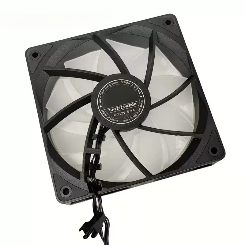 for Tianjifeng White Emperor 120/240/360 All-in-One Liquid Cooler, ARGB 120mm (12cm) Silent Fan