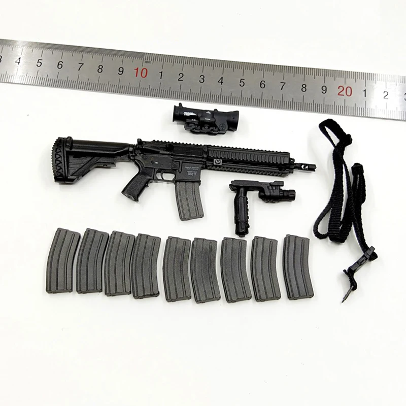 

DID MA80119 Scale 1/6 American Agent London Fall Mark HK416 Toys Model PVC Material Not Real Stuff