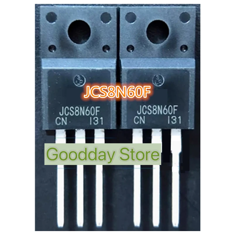 5PCS JCS8N60F JCS8N60 brand new stock transistor TO-220F MOS LCD power supply board field-effect transistor 7.5A/600V