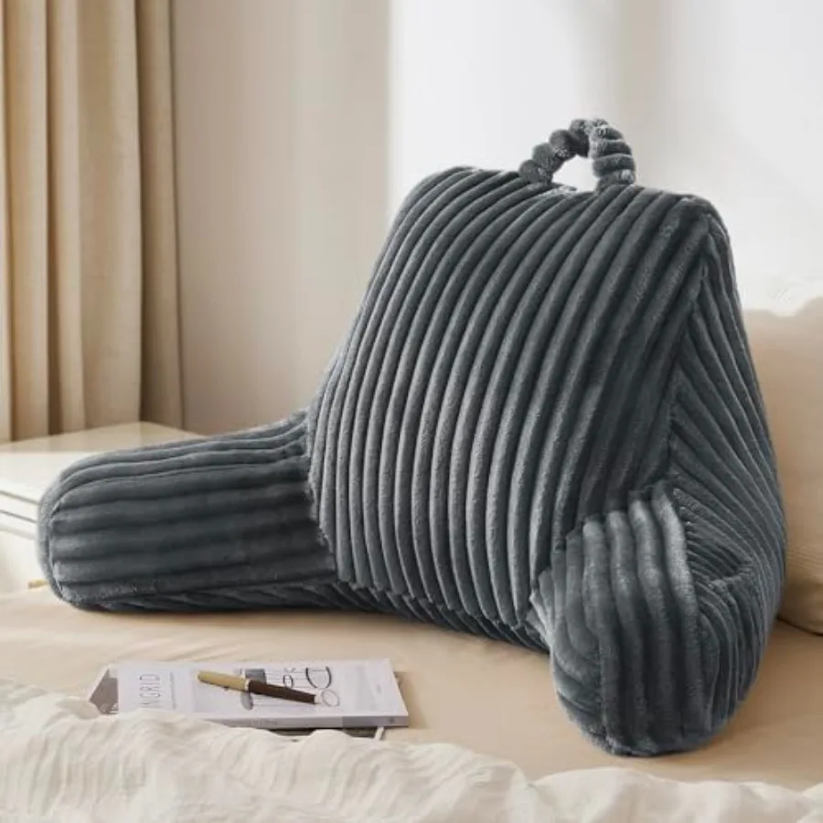 

Reading Pillow for Sitting in ed Lar Flannel ack Pillow ed Sitting Up for Adult and ackrest Cusion for Sit Up in Couc or Floor