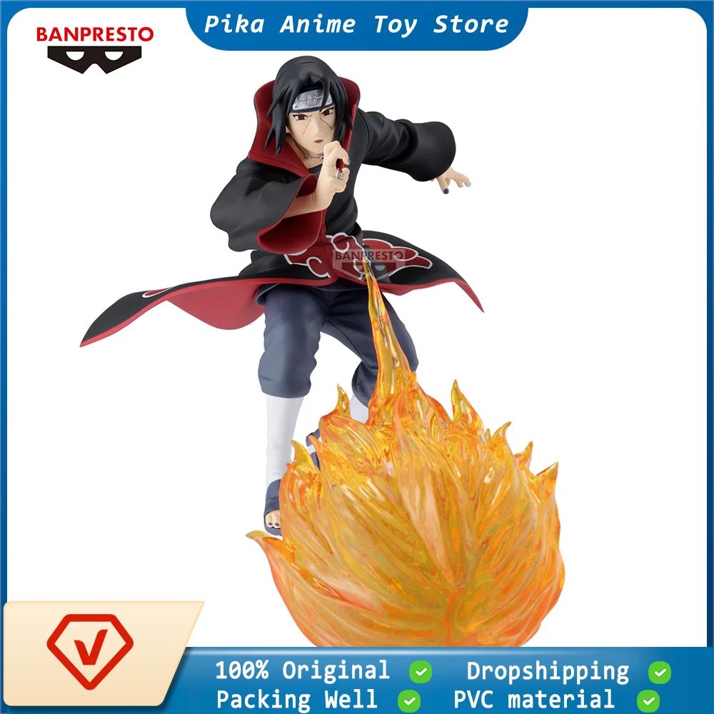 BANPRESTO Offizielle Naruto Shippuden Anime Figur Itachi Uchiha EFFECTREME Ver.II Preis Ver. Actionfigur PVC-Modellsammlung