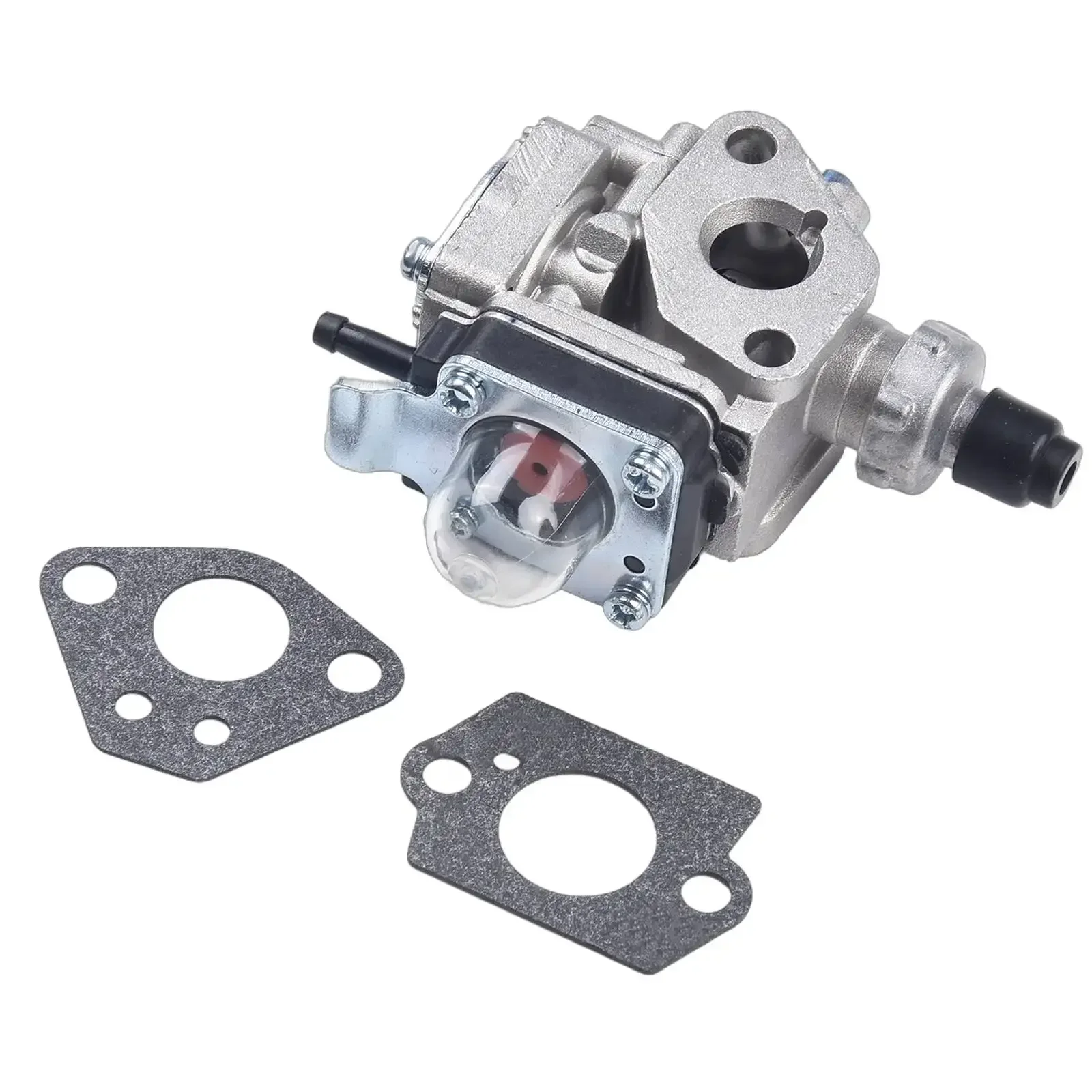 Сменный карбюратор с комплектом прокладок для триммера, кустореза для Kawasaki TH43 TH48, газонокосилка, кусторез, запасные аксессуары Сменный карбюратор с комплектом прокладок для триммера, кустореза для Kawasaki TH43 TH48, газонокосилка, кусторез, запасные аксессуары