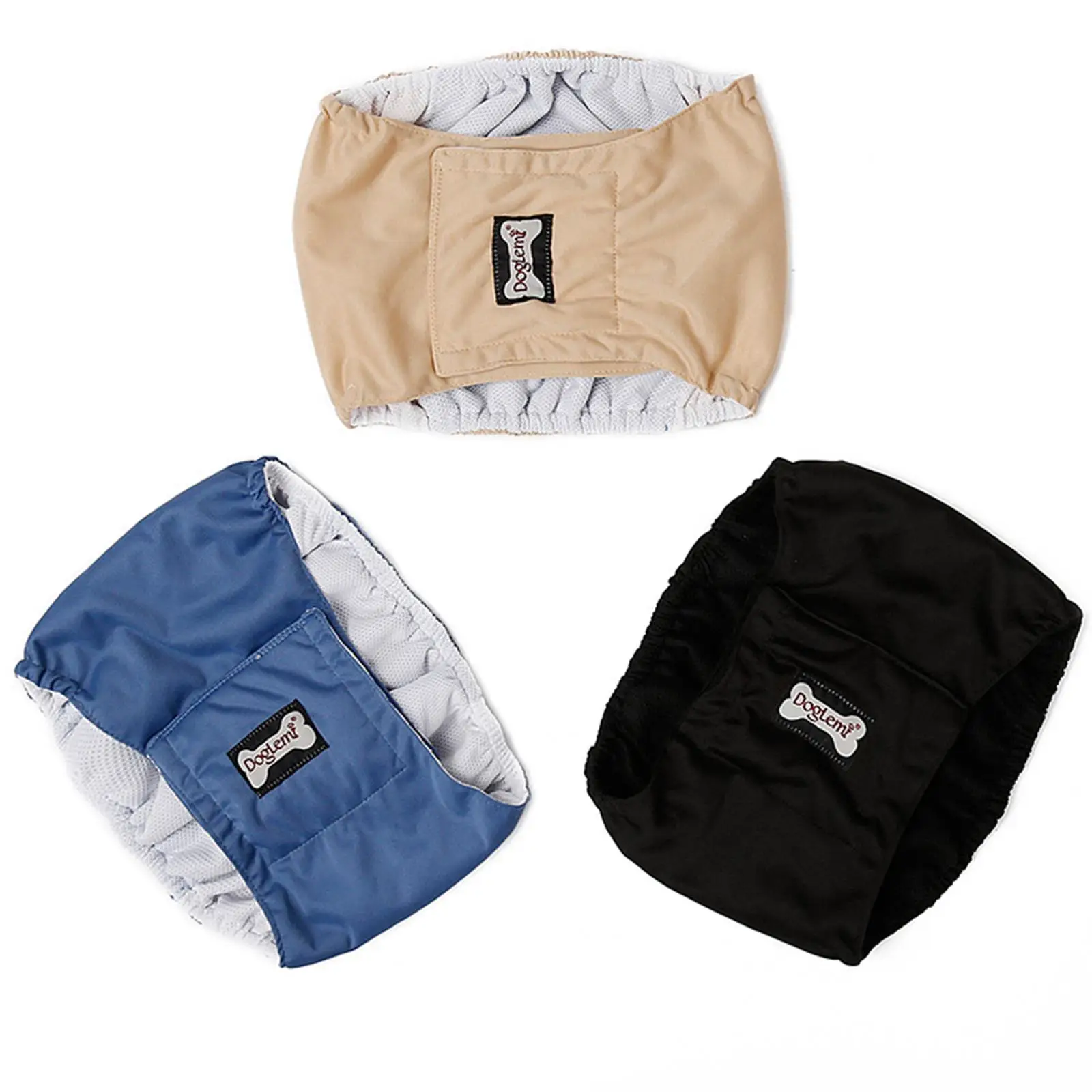 Pantalón fisiológico lavable para perros con absorbencia