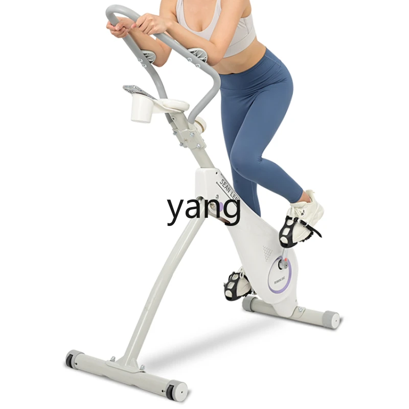 Yjq Spinning Household Mute Magnetic Control Fitness Fat Burning Weight Loss Equipment Indoor Bicycle Folding