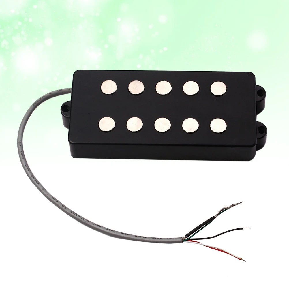 

5 String Bass Bridge Guitar Replacement Electric Neck Pickup Open Style Precision