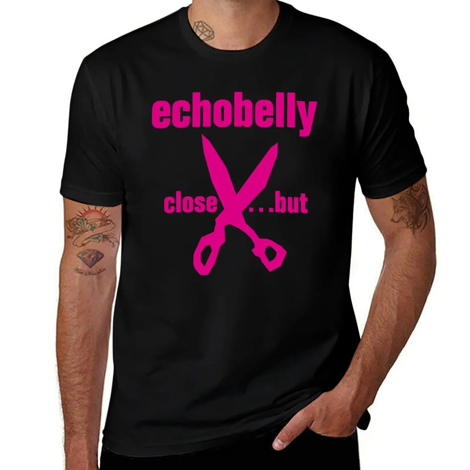 Echobelly, Lustra, On, Everyone's Got One, Britpop, Vintage T-Shirt Basic Short Sleeve for Men T-Shirt