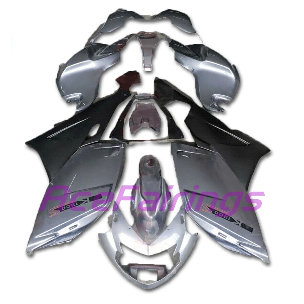 2005-2010 K 1200S Motorcycle Complete Body Plastic Fairings Cover Perfect Fit for 05-10 BMW K1200S Fairing Kit