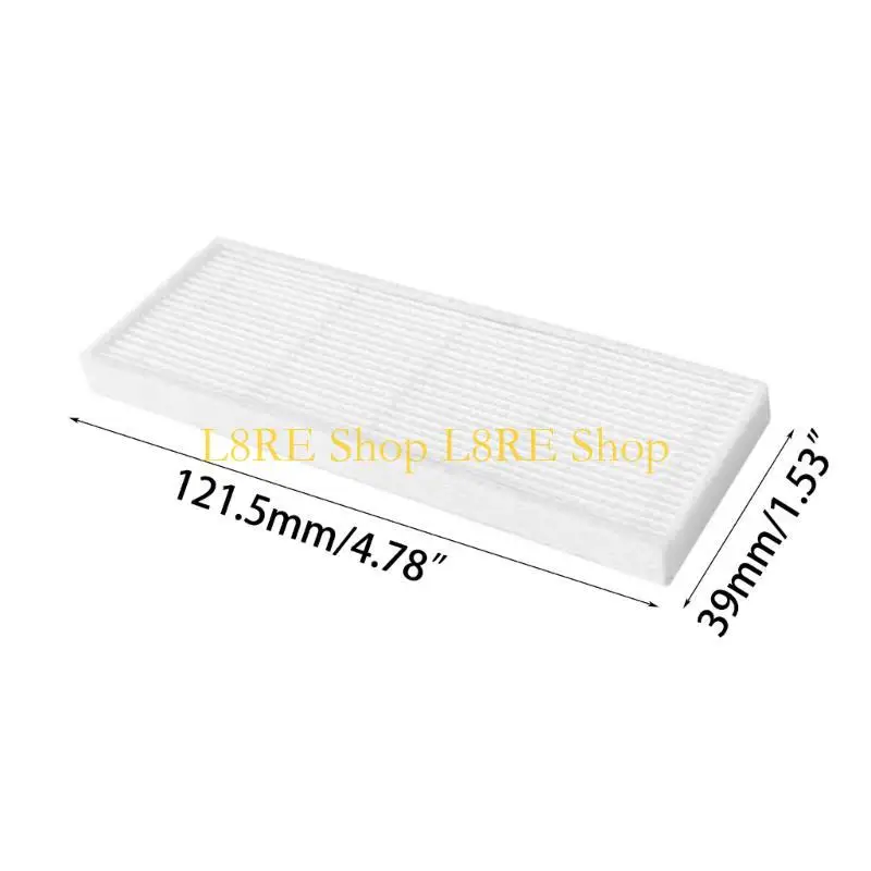 L8RE 10 Pcs Vacuum Cleaner Efficient Filter Hepa Filter Sweeping Robot Filter Replacement for G8000/G8000Pro Part