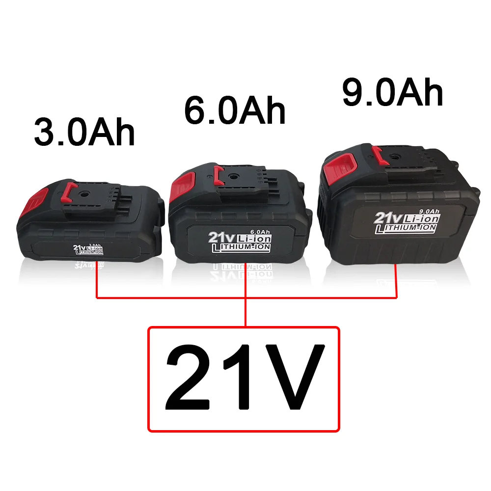 

Lithium Battery 21V 3000/6000/9000mAh ,for Worx Electric Power Tool Pruning Saw Drill Percussion WA3551 WA3553 WA3641 WG629E