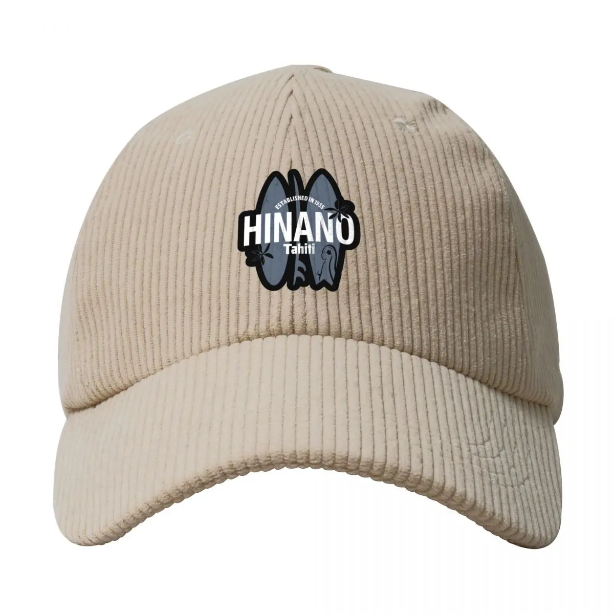 Established In 1955 Hinano Tahiti Baseball Caps Bone Snapbacks Black Sports Hats