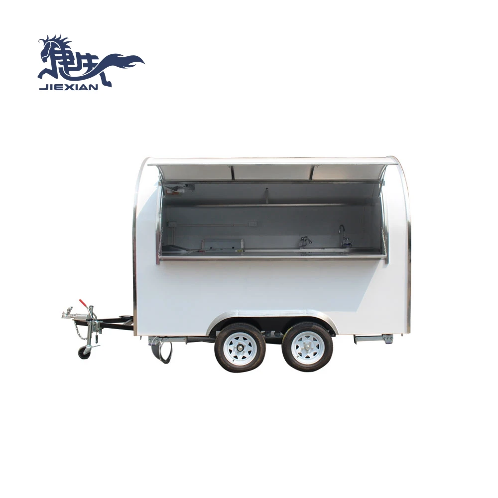 Double axle Donuts car/Fried cart and used for ice cream,coffee camping trailer
