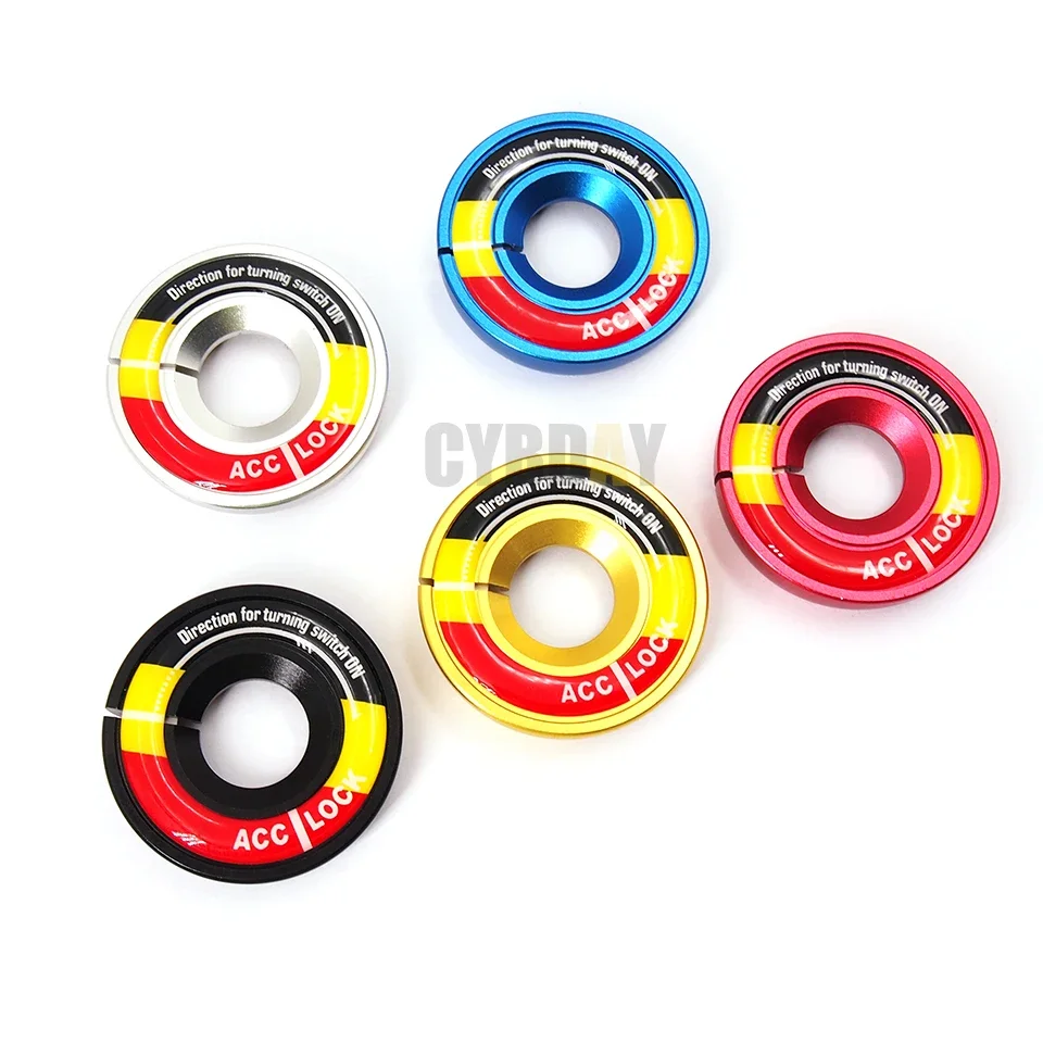 Ignition Switch Cover Stickers for VW Golf 4 5 6/Polo/Passat/Eos/Tiguan/CC Audi A3/A4/TT/TTS Skoda  Car Interior Accessories