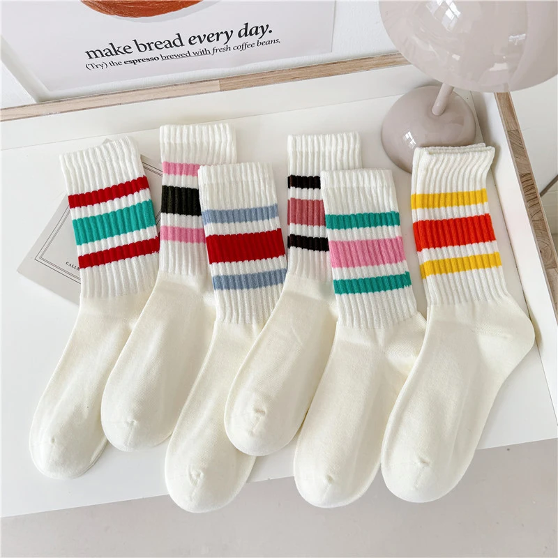 Freizeitsocken für Herren, Arbeitssocken, Baumwollsocken für Herren, Laufsocken, Crew-Socken, Paarsocken, Damensocken – Detail 7
