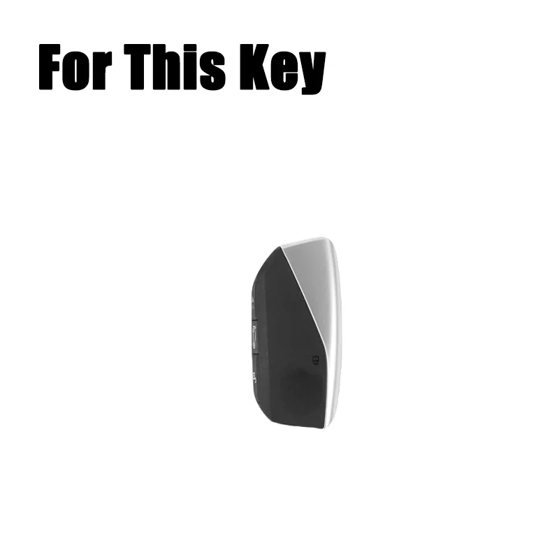 Zinc Alloy Silicone Car Renote Smart Key Fob Case Cover Holder Bag With Keychain For BMW 7 Series XM IX I7 G07 X7 2023