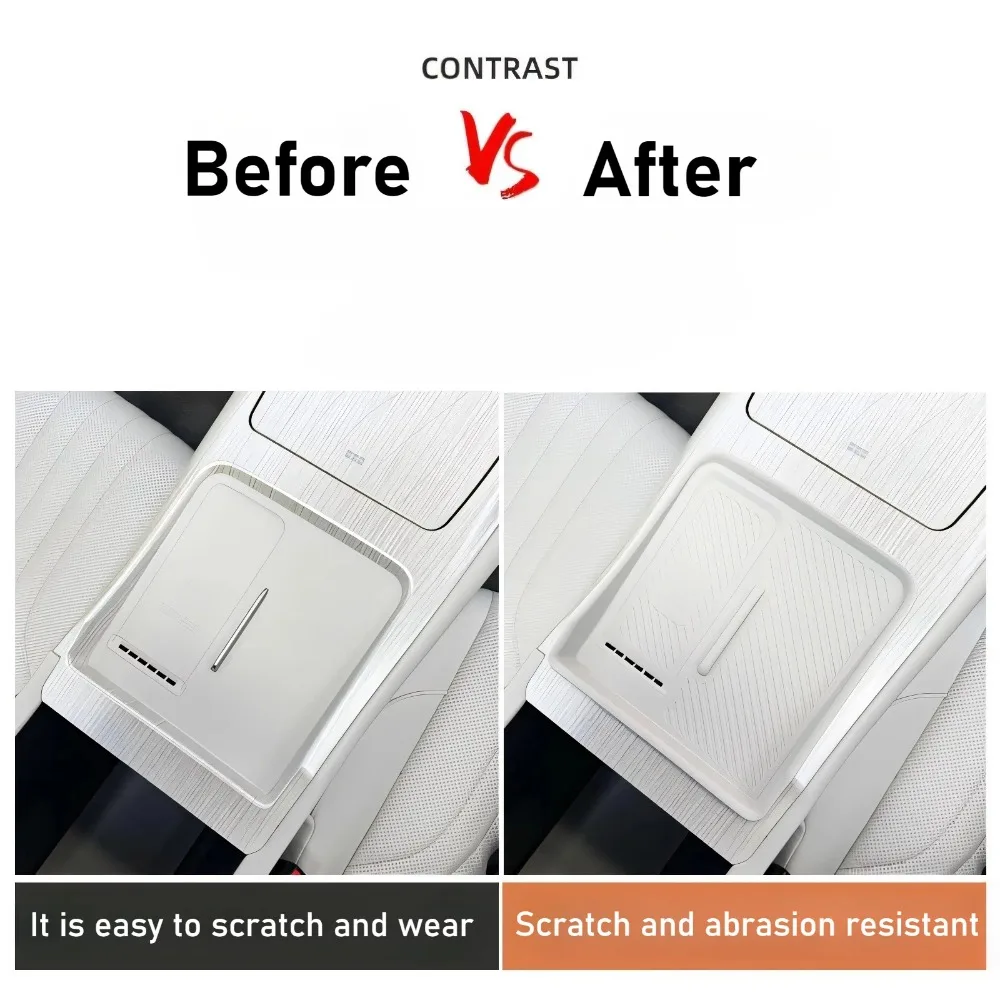 Center Console Wireless Charging Silicone Pad Phone Charger Protector Dustproof Anti-slip Mat For Geely Galaxy E5 EX5 2024 2025