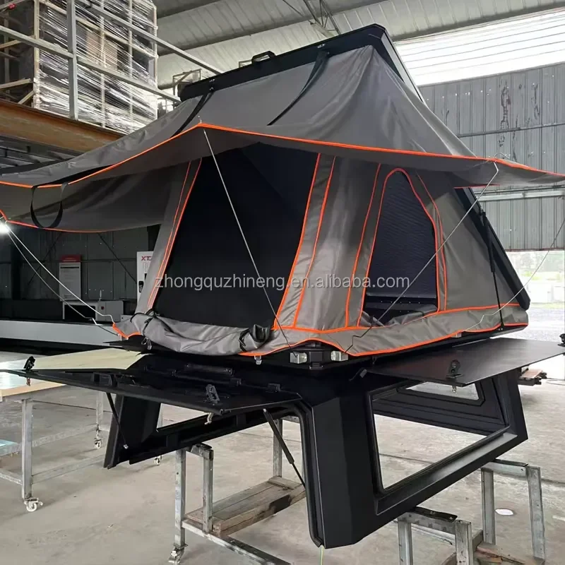OEM Aluminum Pickup Truck Hardtop Canopy Topper and Camper Tent for Ford F150 Toyota Tacoma Toyota Tundra GMC Sierra RAM 1500