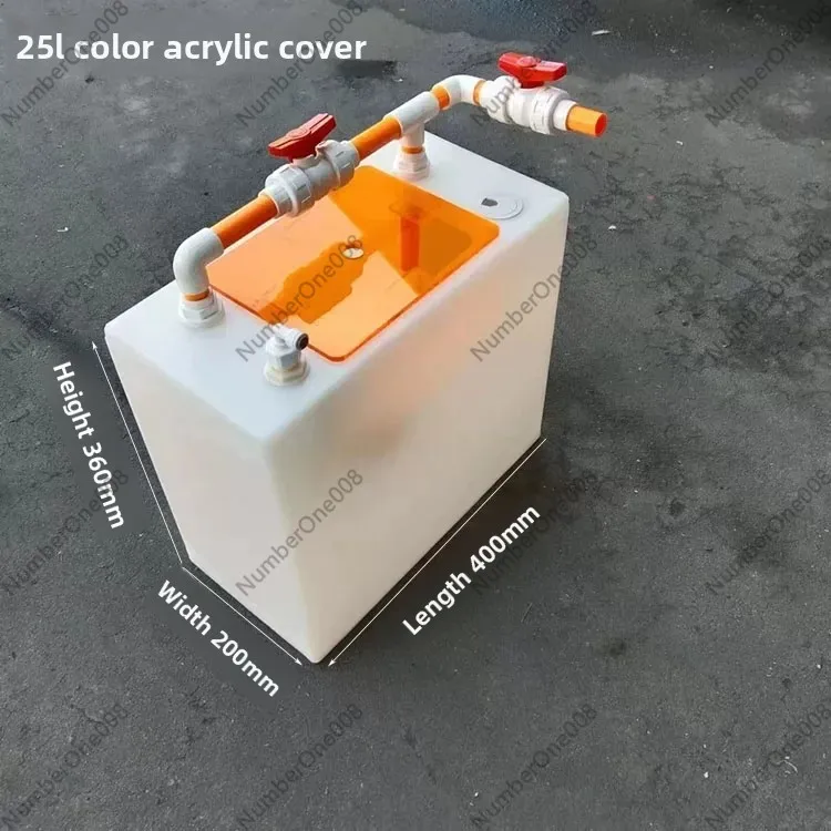 

Thickened Acrylic Marine Tank Automatic Circulation System Fish Tank with Large Mouth Cover Anti-Corrosion for Reef