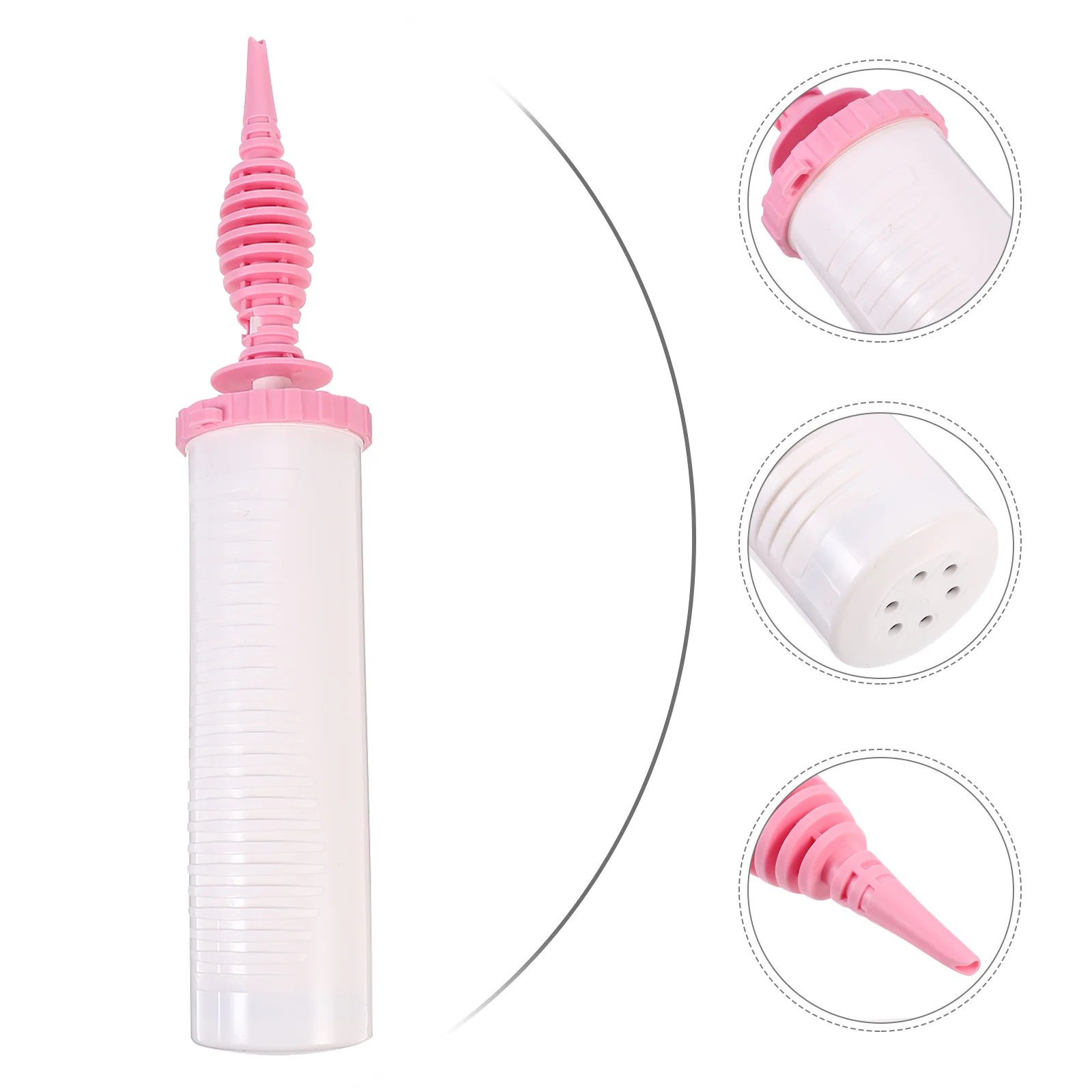

Inflator Balls Balloon Pump Inflate Balloons Birthday and Decoration Portable The Gift Hand Pumps Held Air Aluminum Foil