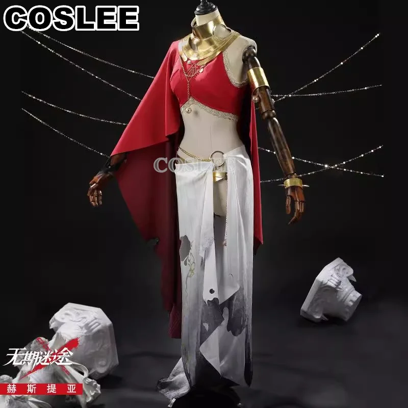 COSLEE Anime Path To Nowhere Hestia Exotic Women Uniform Game Suit Cosplay Costume Halloween Party Outfit For Women XS-XXL New