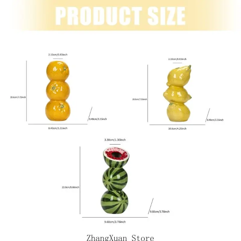 Couchtisch-Akzentstück, Obststielhalter mit hellem Finish für Schreibtisch, Regaldisplay, Esstisch oder Zuhause 3XUF – Detail 6