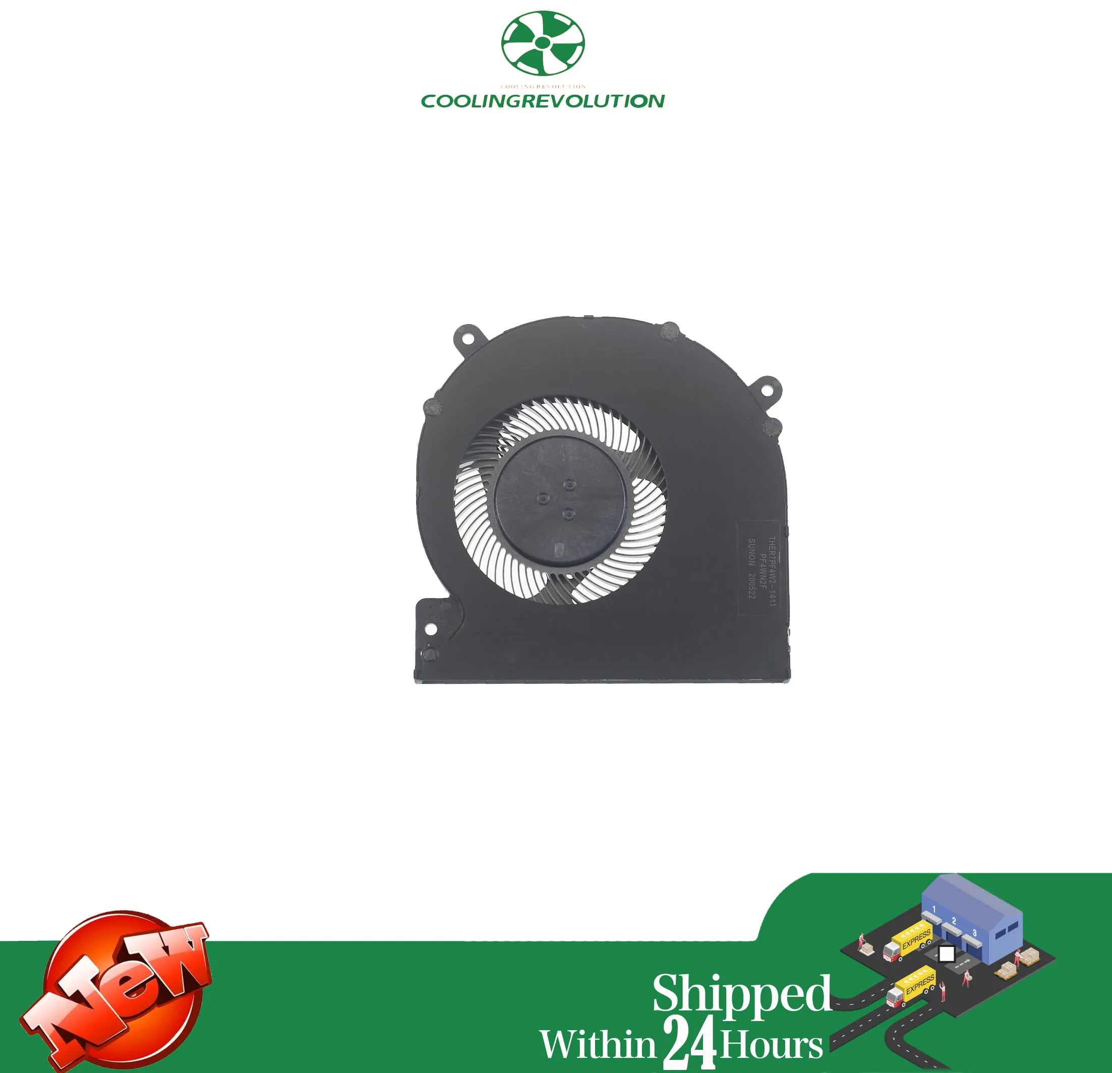 Laptop Cooling Fan EG50050S1-1C050-S9A DC5V 2.50W 4Pin THER7PF4W2-1411 PFWN2F