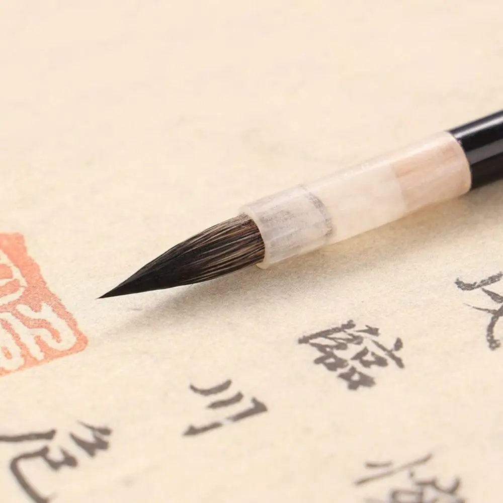 Pędzel do kaligrafii chińskiej tradycyjnej, pędzel do malowania olejnego z wilczego włosia, pędzel do pisania tekstów, pędzel do farb olejnych i akwareli, pędzel do malowania drewna.