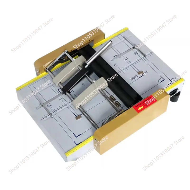 A3 Electric Stapler & Folding Machine – Card Creaser with Dashed Perforation for Brochures & Color Documents