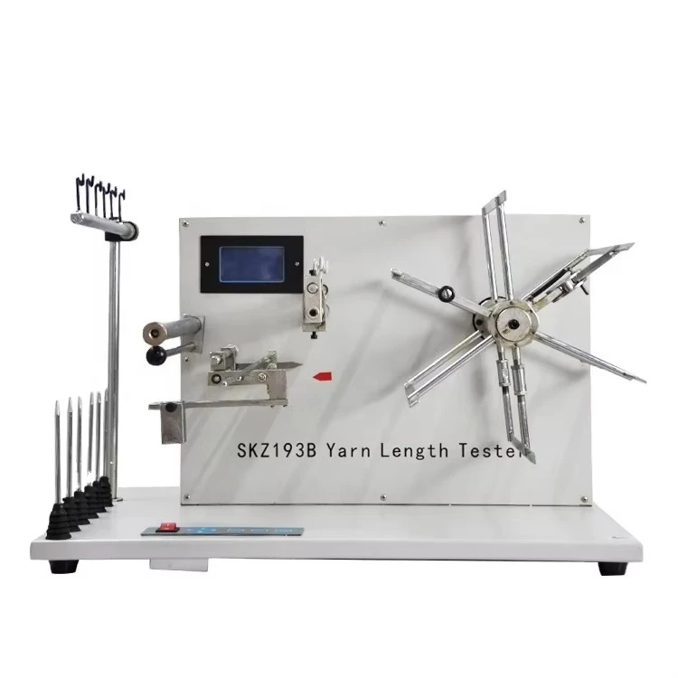 SKZ193 Lab Digital Textile Reeling Length Measuring Yarn Count Yarn Length Tester Machine