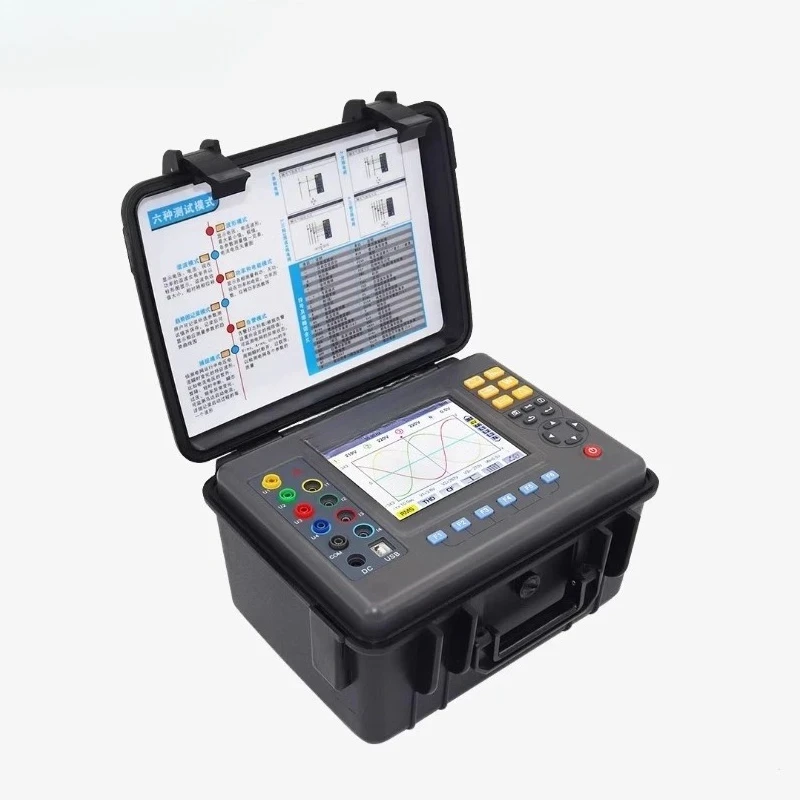 

EX4000 power quality analyzer, intelligent multi-function power harmonic tester