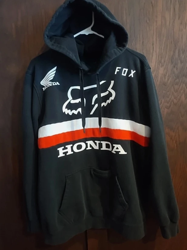 

Толстовка с логотипом Honda, осенне-зимняя мужская и женская уличная одежда, повседневная толстовка с капюшоном для мотоцикла