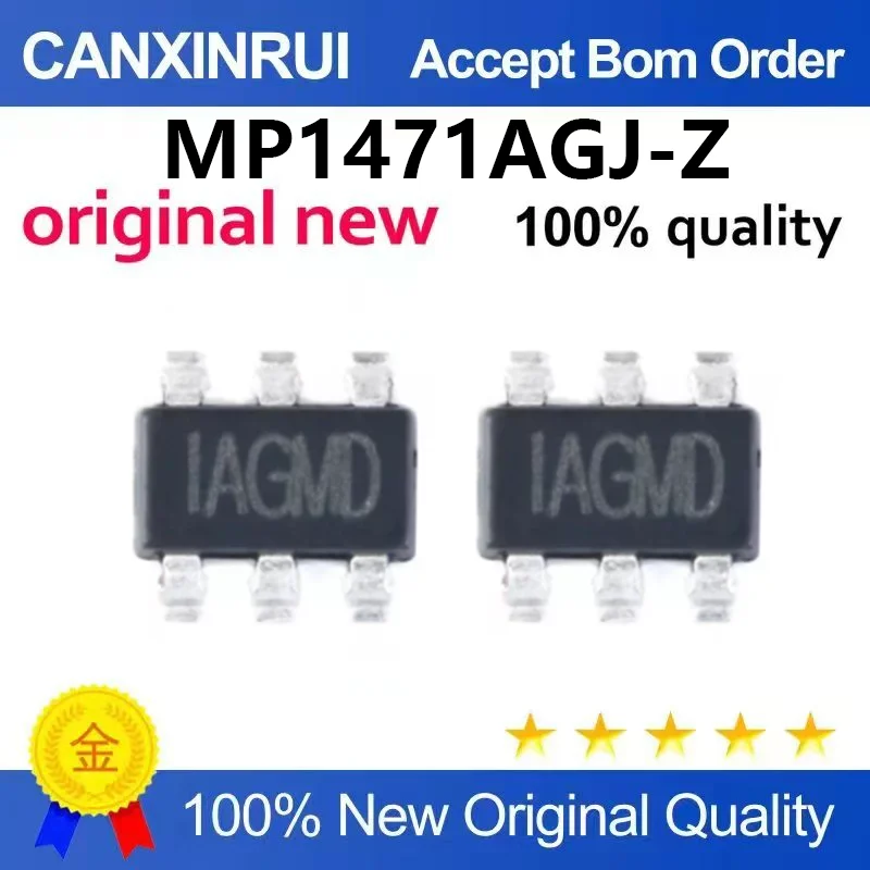 （5pcs-100pcs）Brand new original MP1471AGJ-Z SOT23-6 silk screen IAGM voltage reducing synchronous rectification chip