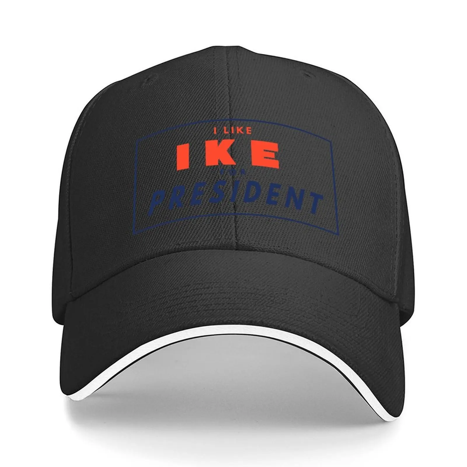 

The I LIKE IKE for President Baseball Cap Brand Man cap Trucker Cap western Hat beach hat Hats For Men Women's