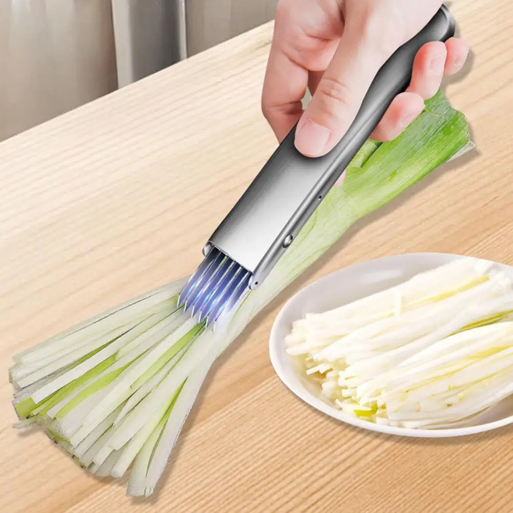Shredding Blade Multi-blade Vegetable Knife Quick Clean Slicing Tool Six-blade Vegetable Cutter Vegetable Cutting Blade