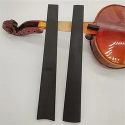 2pcs high quality Ebony Violin viola Fingerboard 1/8 1/4 1/2 3/4 4/4 size Violin parts