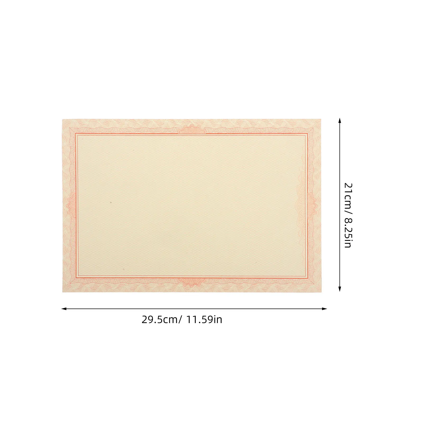 20 قطعة ورق شهادة A4 صفحات داخلية فارغة قابلة للطباعة جائزة دبلوم استئناف القرطاسية المدرسية ورق مستندات لاستخدام الطابعة #5