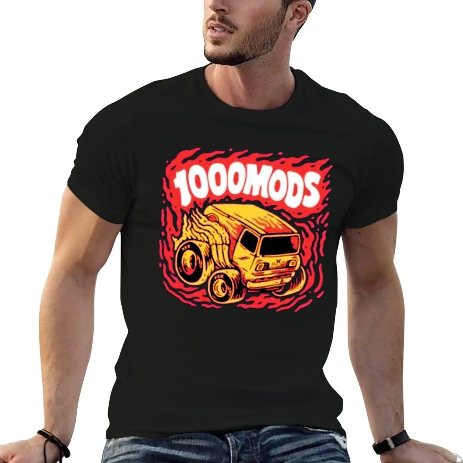 1000mods Tour Australia T-Shirt cute clothes anime stuff T-shirts for men cotton