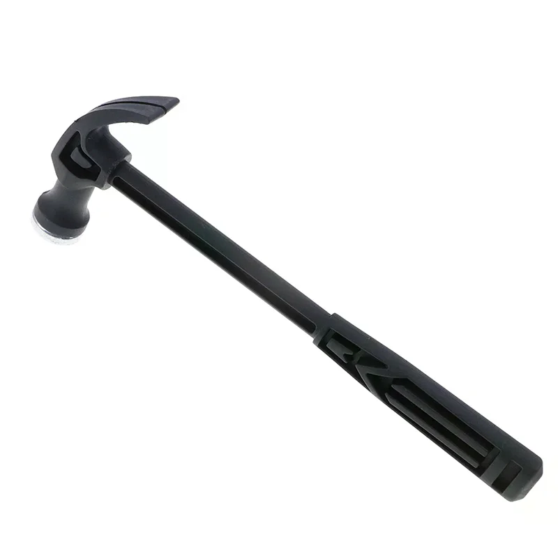 Plastic handle mini claw hammer woodworking nail puncher metal hammer tool