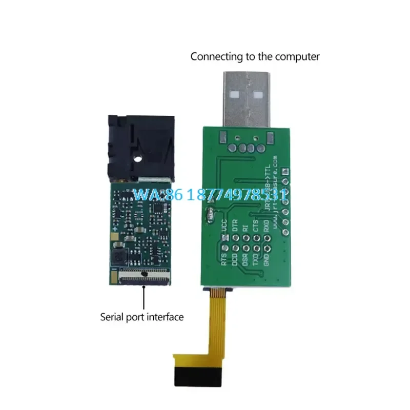 Wmwmnu 10m High Precision Industrial Distance Sensor with USB Communication Port