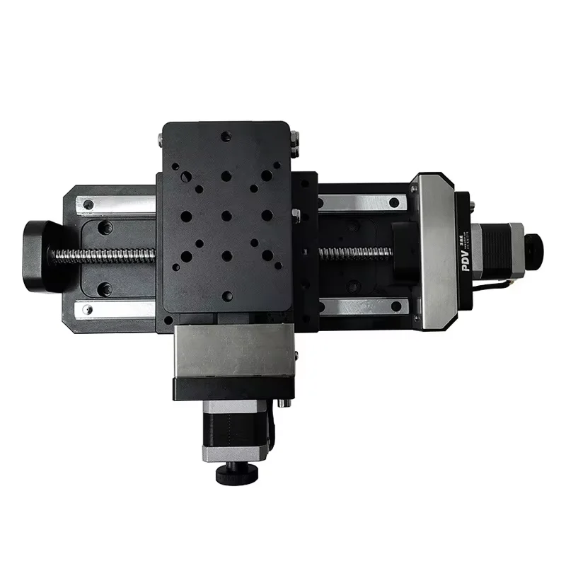 XZ Two-Dimensional Motorized Displacement Stage High-Precision Electric Translation Table Micro Electric Lifting Stage