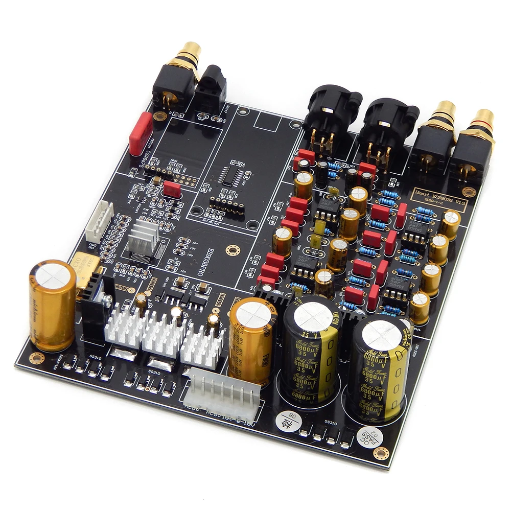 HI-Fi HI-END аудио усилители DAC плата ES9028PRO ES9038PRO ES9038 поддержка форматы PCM и DSD CSR8675 Bluetooth 5,1 двойной полностью сбалансированный LDAC