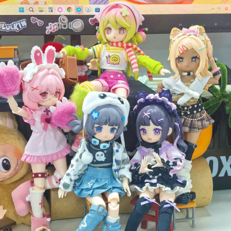 

Authentic Freedom Advocate Electronic 1/12 Bjd Blind Box Mystery Box Doll Kawaii Action Character Toy Festival Surprise Gift